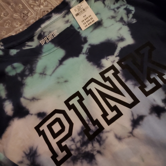 VS/PINK Long Sleeve Campus Tee - Picture 3 of 4
